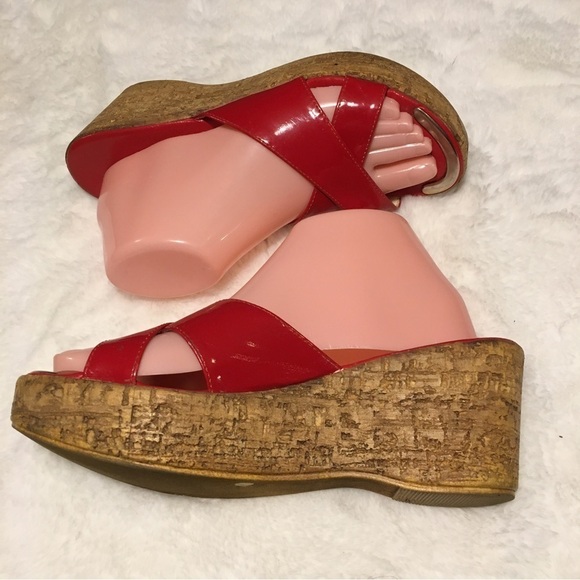 A. Gianetti Shoes Red Size 8.5 - Picture 3 of 8